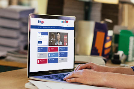 Fastway self-service portal